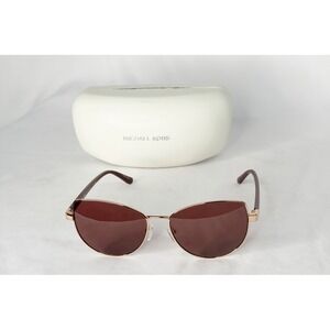 Michael Kors Lanikai Rose Gold Geometric MK1162 Sunglasses 58-16-140 W/ Case